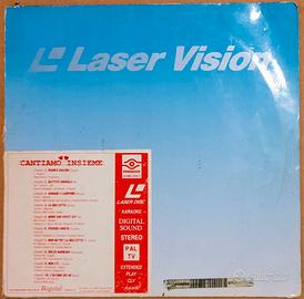 Laserdisc Karaoke '90s Cantiamo Insieme (Raro!)