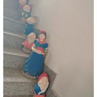 biancaneve e 7nani cemento