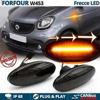 2 Frecce LED Dinamiche per Smart Forfour 453 Nere