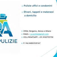 Lavaggio divani, tappeti e materassi a domicilio