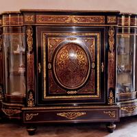 Mobile credenza in stile Boulle Napoleone