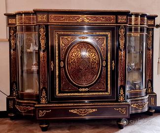 Mobile credenza in stile Boulle Napoleone