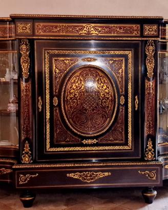 Mobile credenza in stile Boulle Napoleone