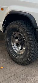 Cerchi + gomme nissan patrol