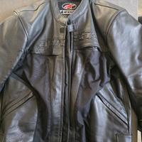 GIACCA IN PELLE DA MOTO ALPINESTAR