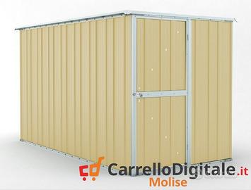 Deposito attrezzi giardino 175x307 beige