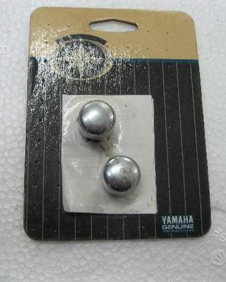 Tappi copri raccordi freno cromati yamaha