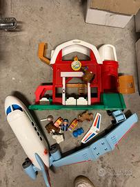 Giochi vari bambini fattoria aereo