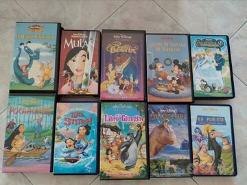 Lotto Vhs Walt Disney
