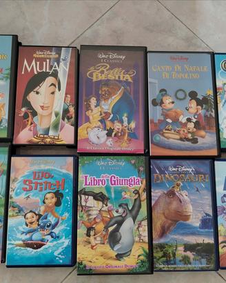 Lotto Vhs Walt Disney