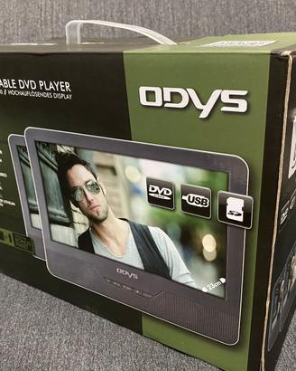 Portable DVD/USB Player, 2 schermi - NUOVO