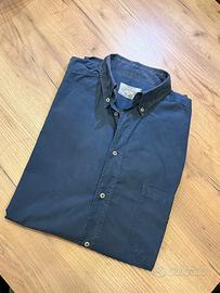 Giorgio Armani Jeans Camicia Vintage Blu XL Cotone