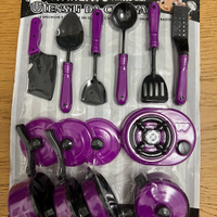 Accessori cucina giocattolo viola