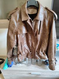Giacca Bomber Donna in Ecopelle  - Taglia XL