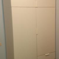 ARMADIO IKEA a 4 ante con 3 cassetti