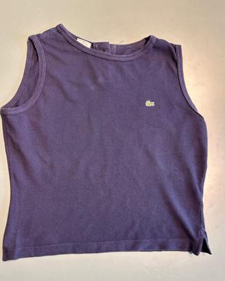 Canotta Lacoste Donna Taglia 40 - Top Smanicato Vi