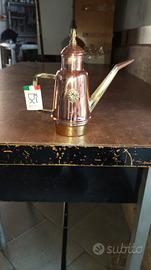 Oliera in rame e ottone nuova