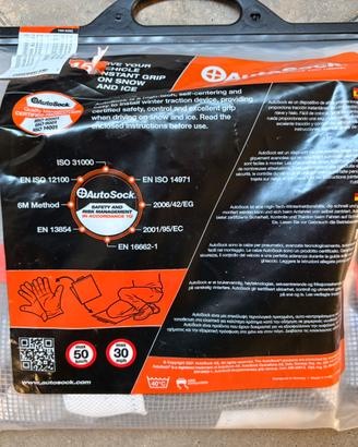 AutoSock HP 697 calze da neve nuove