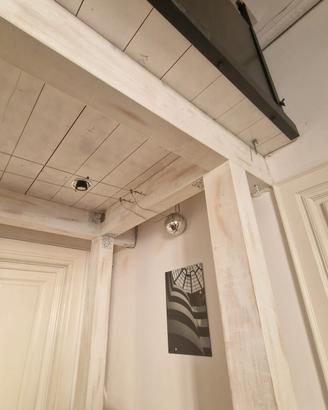 Soppalco in legno lamellare