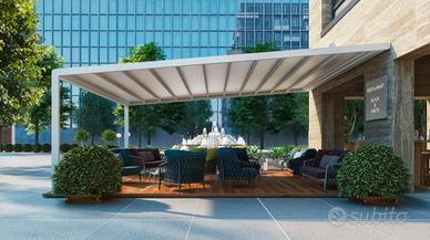 Pergola addossata Idea Italy modello I-Cover