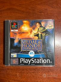 Medal Of Honor Underground PS1 PAL ITA Originale