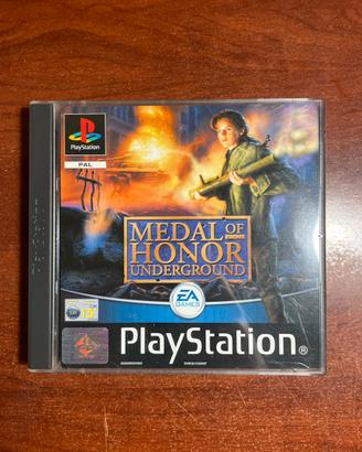 Medal Of Honor Underground PS1 PAL ITA Originale