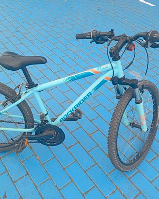 MTB Rockrider st 500 24" 9-12 anni