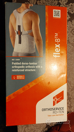 Busto ortopedico spallaccioe con telaio di rinforz