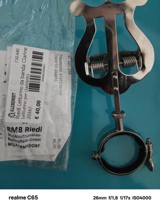 Letturino per clarinetto in Sib