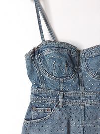 Abito bustier borchiato Zara