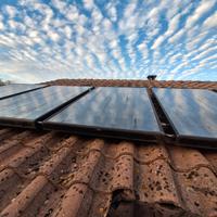 Impianto solare termico con bollitore 500 litri
