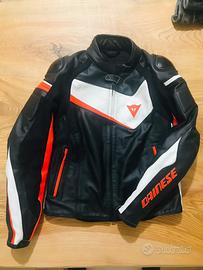 Giacca moto donna Dainese in pelle -Tg. 42