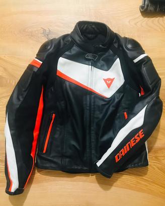 Giacca moto donna Dainese in pelle -Tg. 42