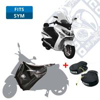 Coprigambe r077 +manopole sym joy max evo 125 300