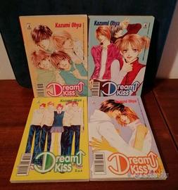 Lotto Manga Dream Kiss 1/4 Serie completa