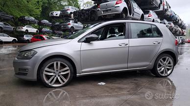 VW GOLF 7 2013 SOLO PER RICAMBI