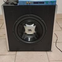 Subwoofer JBL + amplificatore