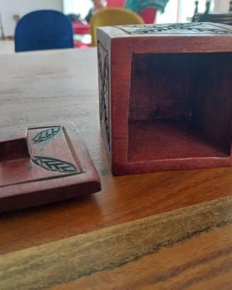 Scatoletta etnica in legno