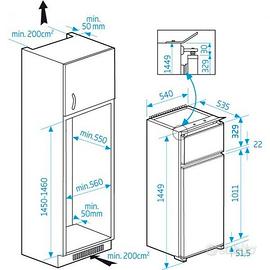 Frigorifero da incasso Beko RBI 6301