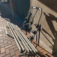 Portabici 3 posti da auto installazione posteriore