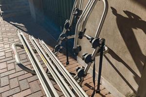 Portabici 3 posti da auto installazione posteriore