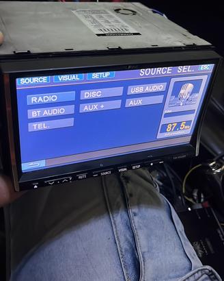 radio alpine 2 din e processore imprit h100 anche