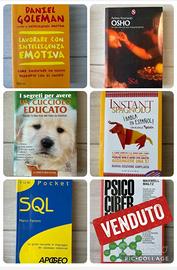 Libri pari al nuovo (prezzi nella descrizione)