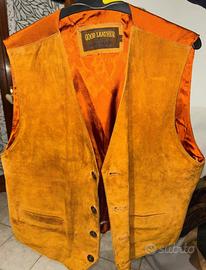 Gilet in vero velluto