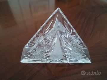 Portatovaglioli in cristallo