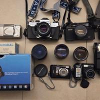 Macchine fotografiche e obiettivi vintage