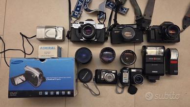 Macchine fotografiche e obiettivi vintage