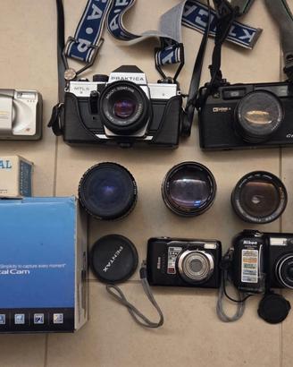 Macchine fotografiche e obiettivi vintage