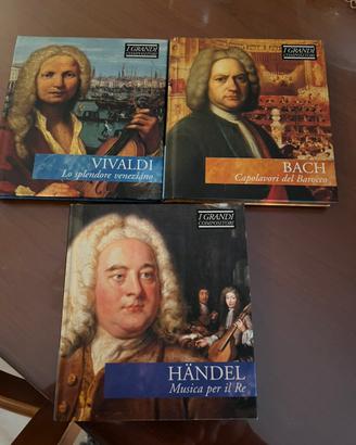 Tre DVD i grandi  compositori periodo barocco