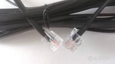 kit 10 pezzi cavo telefonico rj11 - rj45
